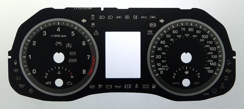TUCSON PETROL MPH DIAL CONVERSION