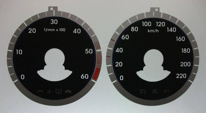 iX35 DIESEL KM/H DIAL CONVERSION