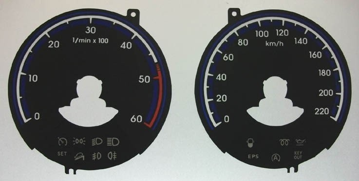 iX35 DIESEL KM/H DIAL CONVERSION