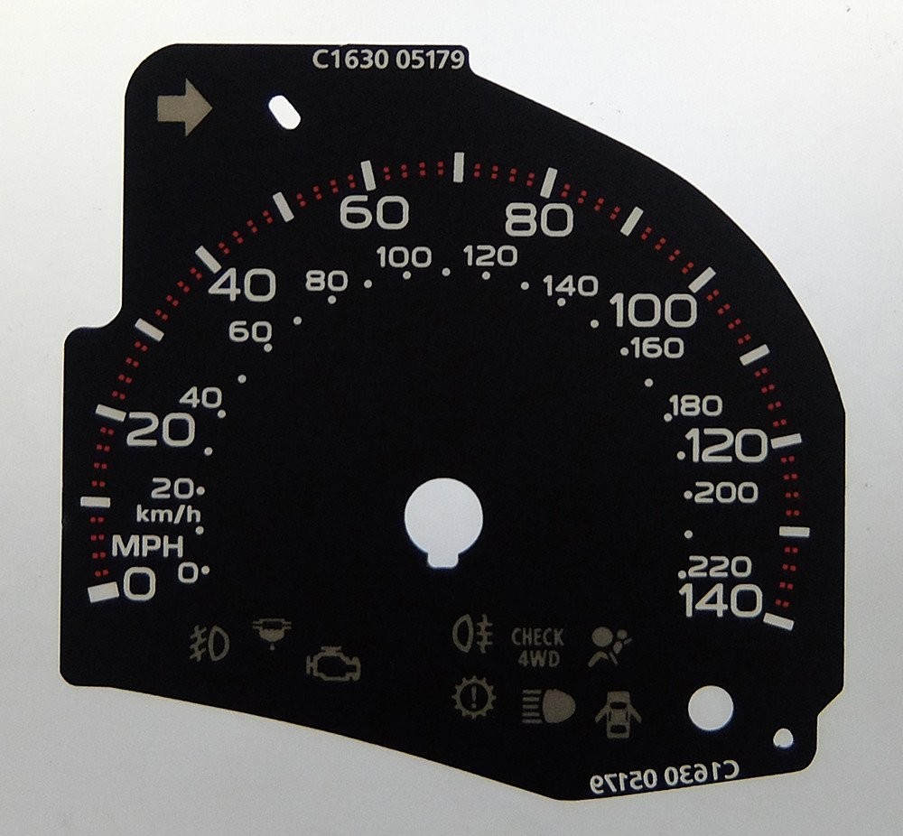 D-MAX MPH DIAL CONVERSION