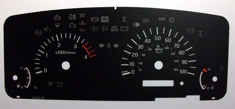 N-SERIES MPH DIAL CONVERSION