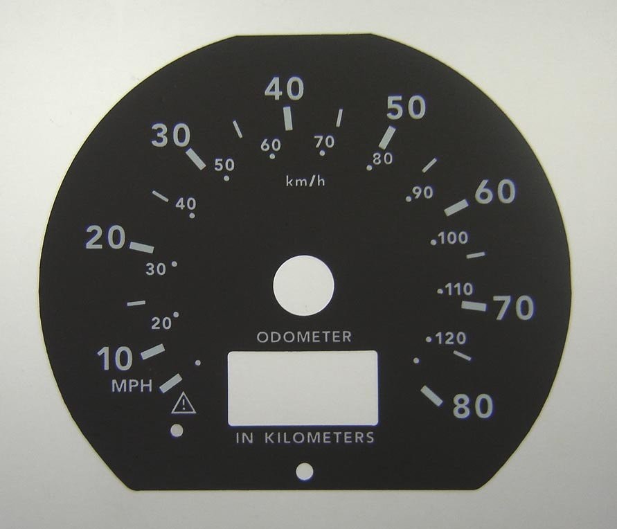 TRUCK MPH DIAL CONVERSION
