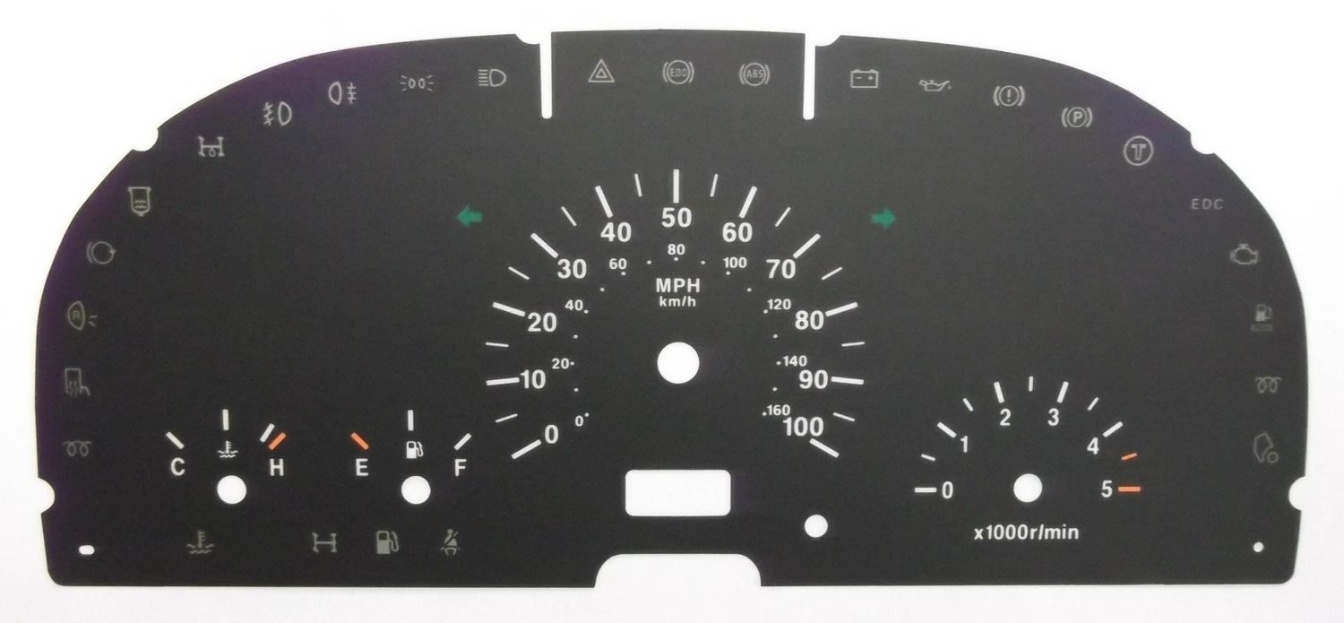 IVECO MPH DIAL CONVERSION