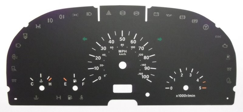 IVECO MPH DIAL CONVERSION