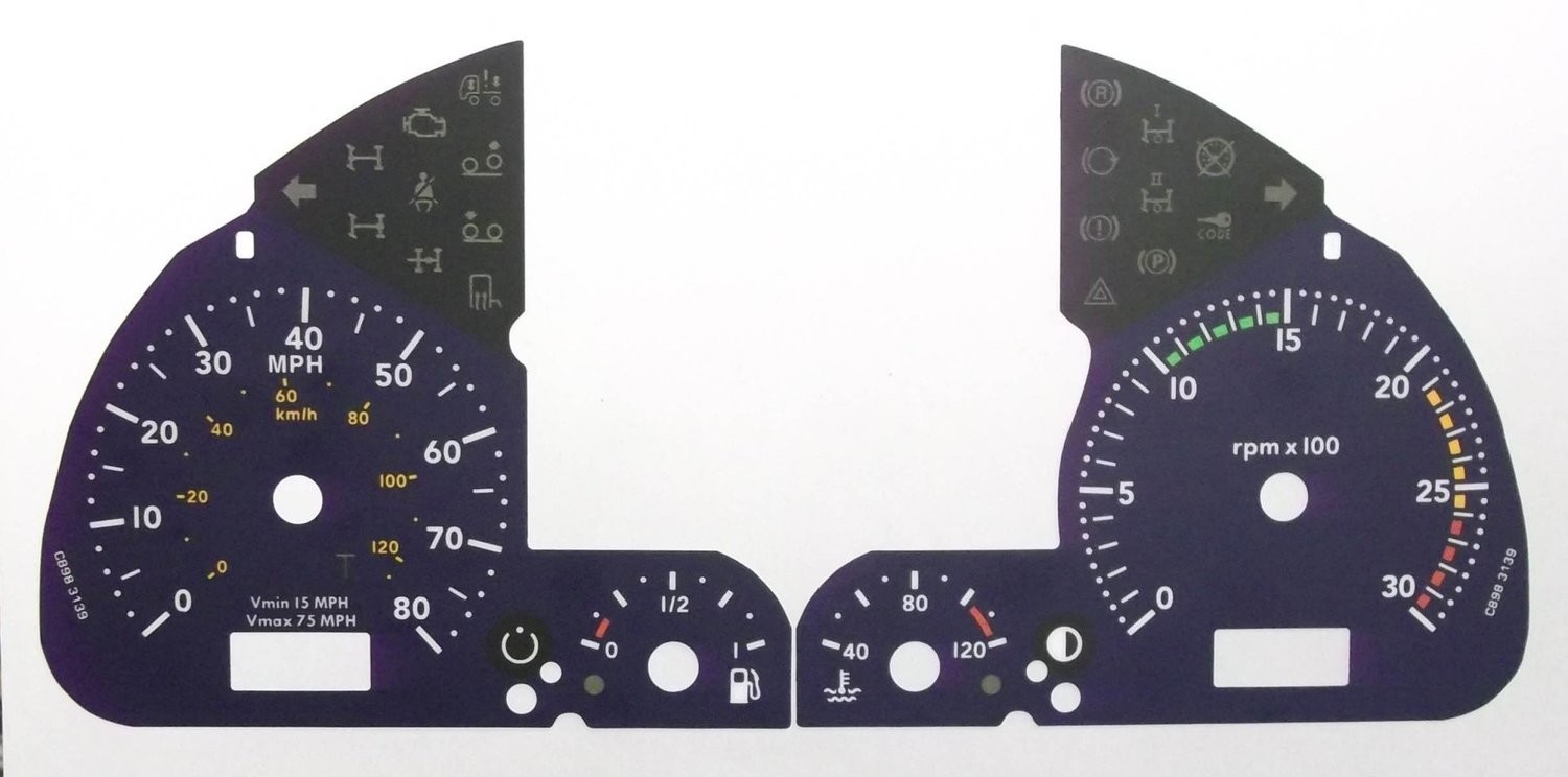 IVECO MPH DIAL CONVERSION