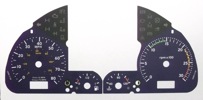 IVECO MPH DIAL CONVERSION