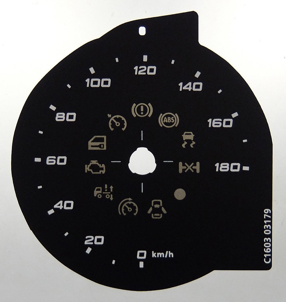IVECO KMH DIAL CONVERSION