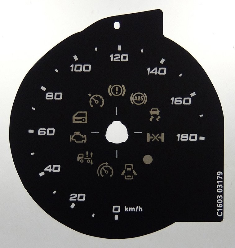 IVECO KMH DIAL CONVERSION