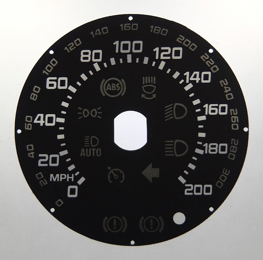 F-TYPE MPH DIAL CONVERSION