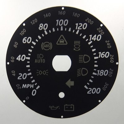 F-TYPE MPH DIAL CONVERSION