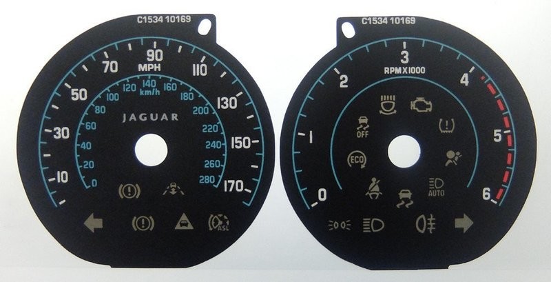 XF / XK DIESEL MPH DIAL CONVERSION