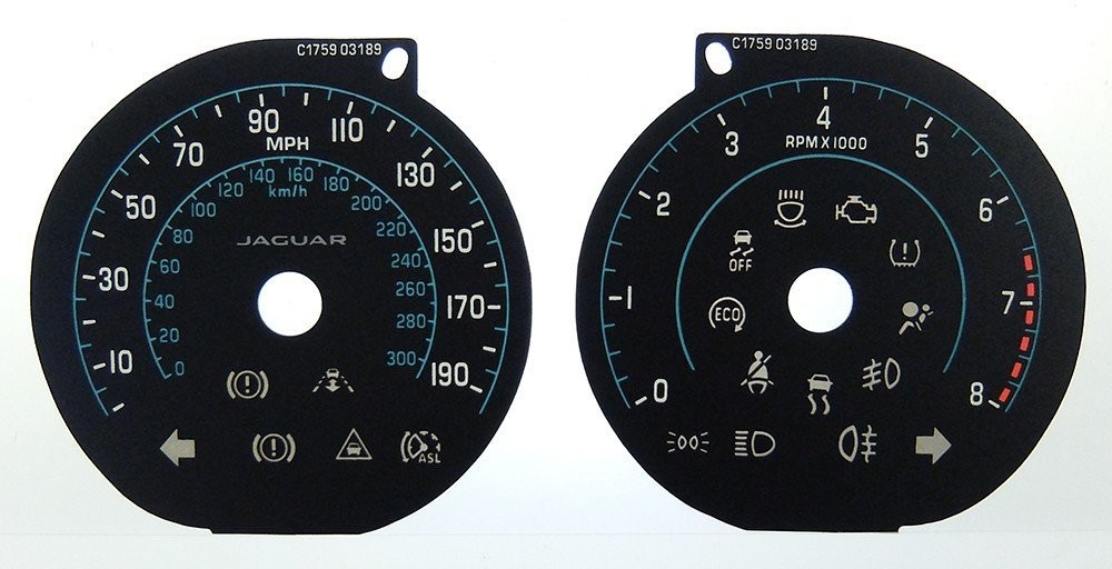 XF / XK PETROL MPH DIAL CONVERSION