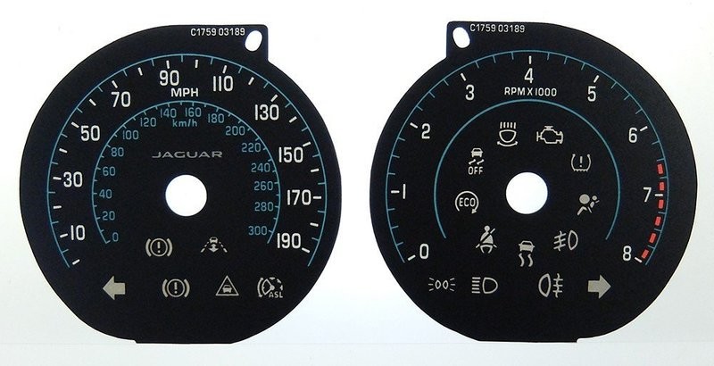 XF / XK PETROL MPH DIAL CONVERSION