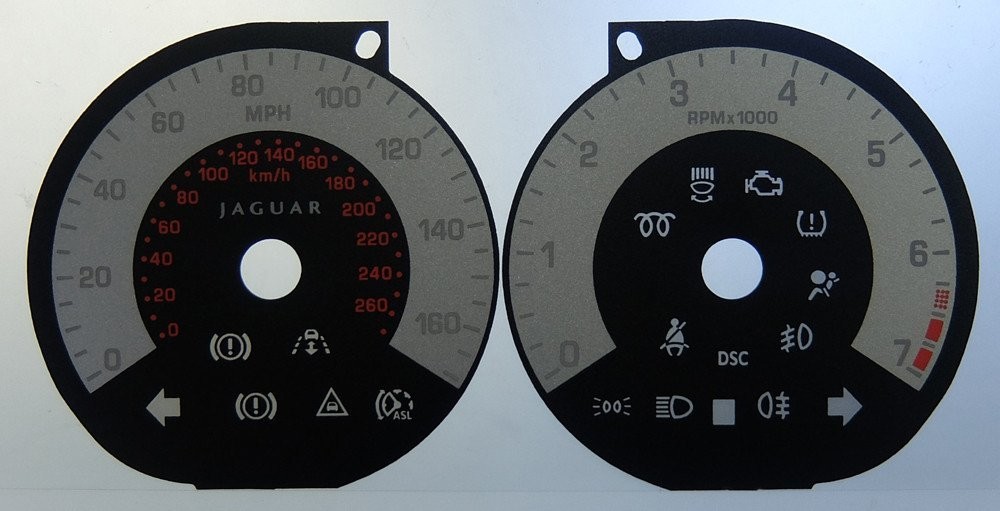 XF PETROL MPH DIAL CONVERSION