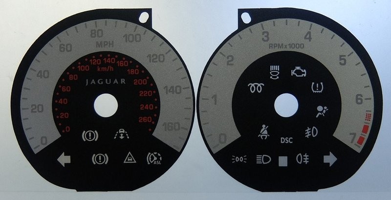 XF PETROL MPH DIAL CONVERSION