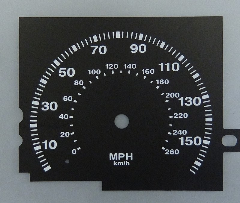 XJ MPH DIAL CONVERSION