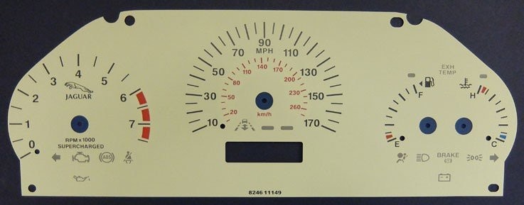 XJ / XK MPH DIAL CONVERSION