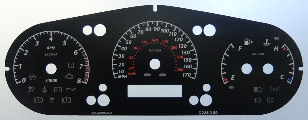 XJ / XK MPH DIAL CONVERSION
