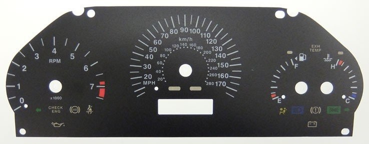 XJ / XK MPH DIAL CONVERSION