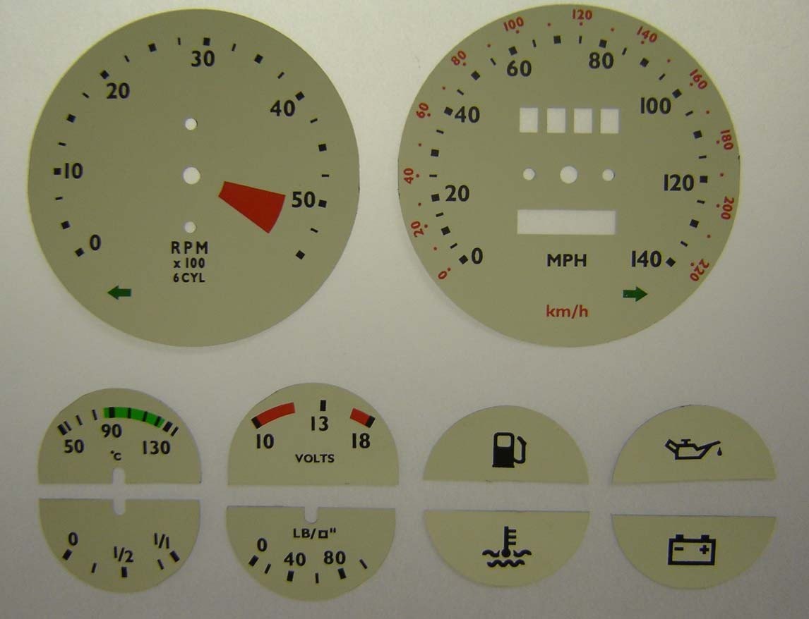 XJ6 MPH DIAL CONVERSION
