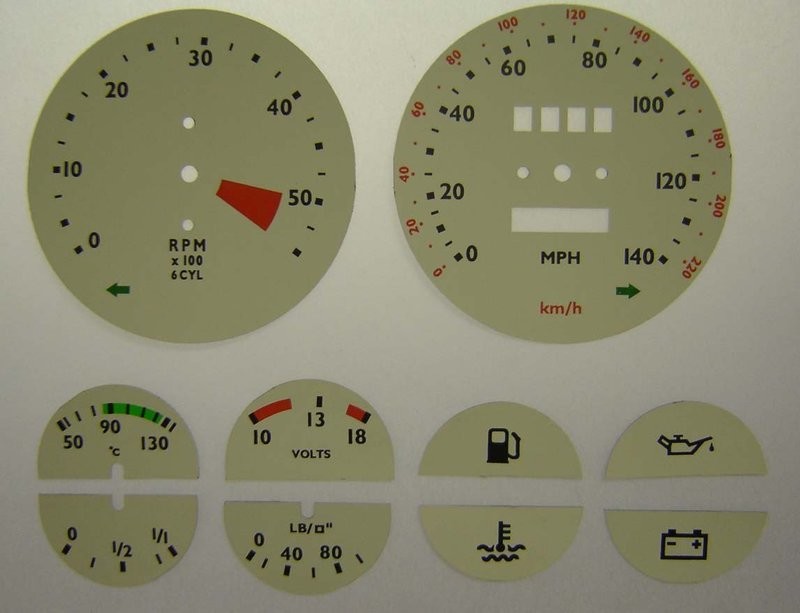 XJ6 MPH DIAL CONVERSION