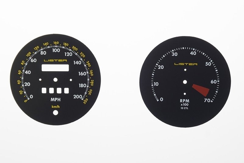 XJS LISTER MPH DIAL CONVERSION