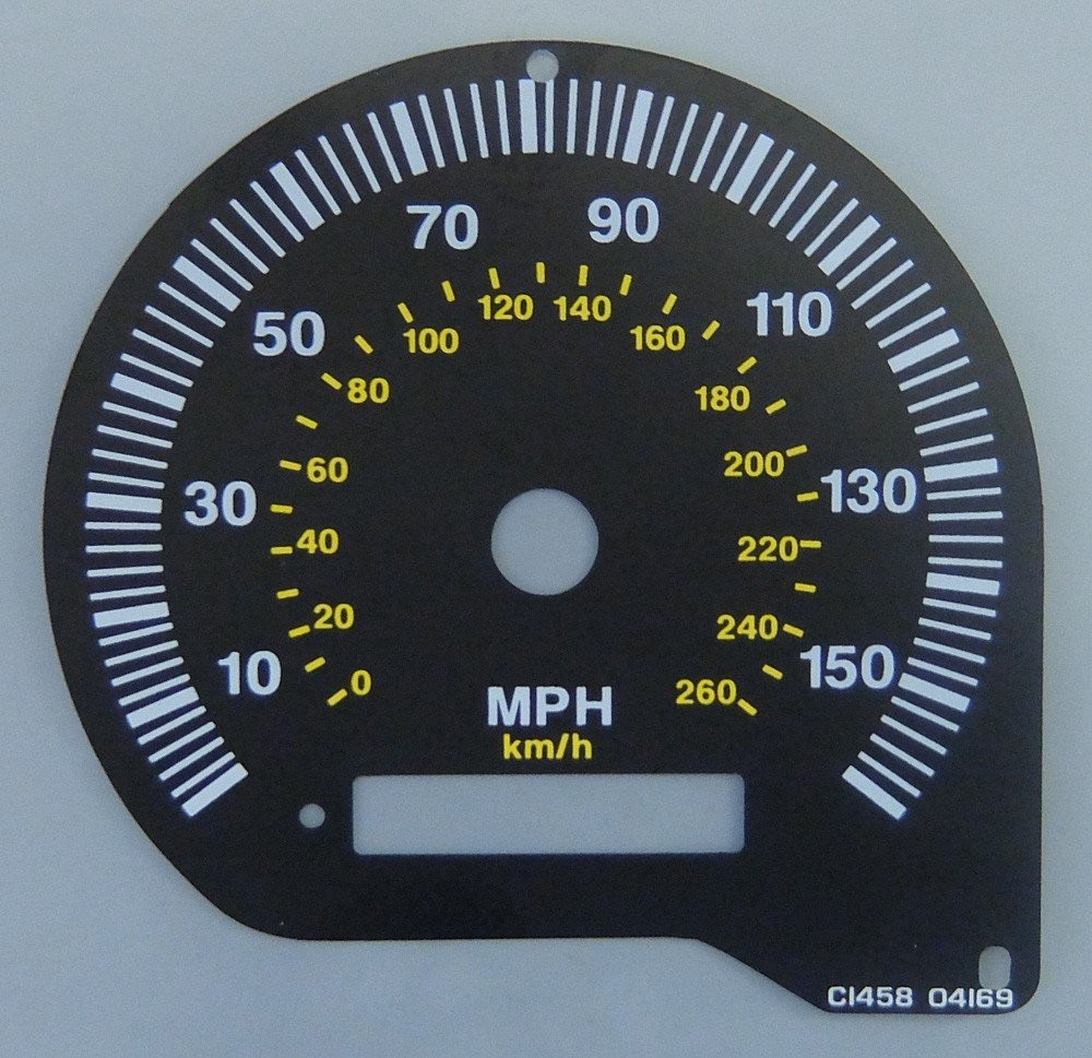 XJS MPH DIAL CONVERSION