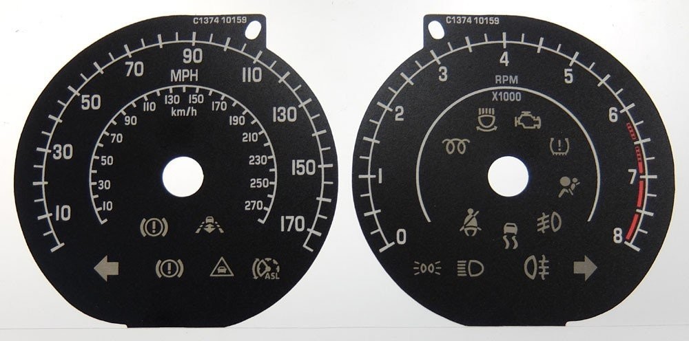 XF / XK PETROL MPH DIAL CONVERSION