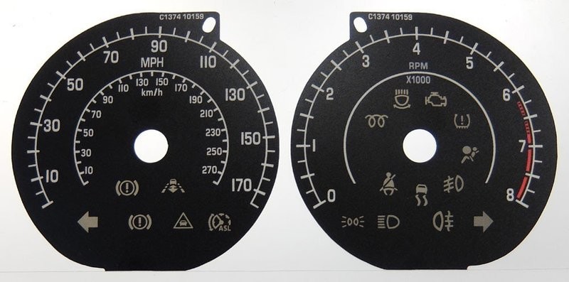 XF / XK PETROL MPH DIAL CONVERSION