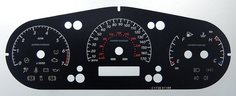 XJ / XK MPH DIAL CONVERSION