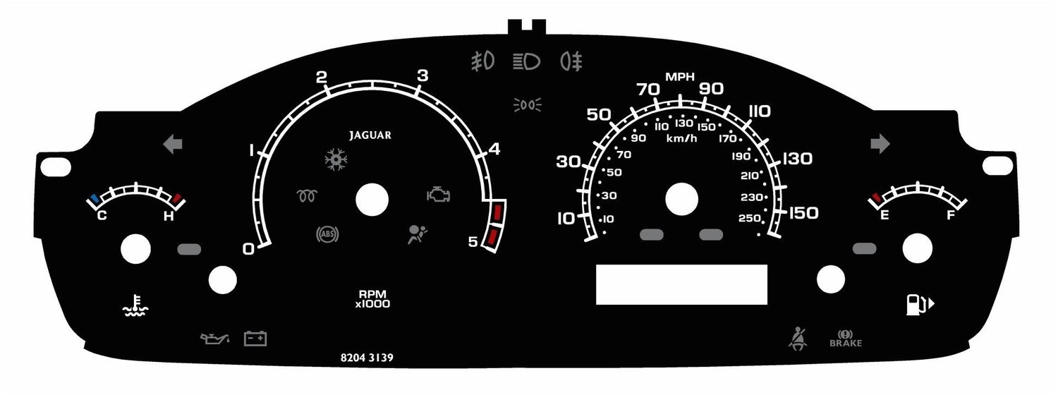 X-TYPE MPH DIAL CONVERSION