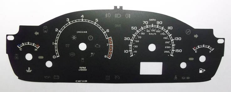 X-TYPE MPH DIAL CONVERSION