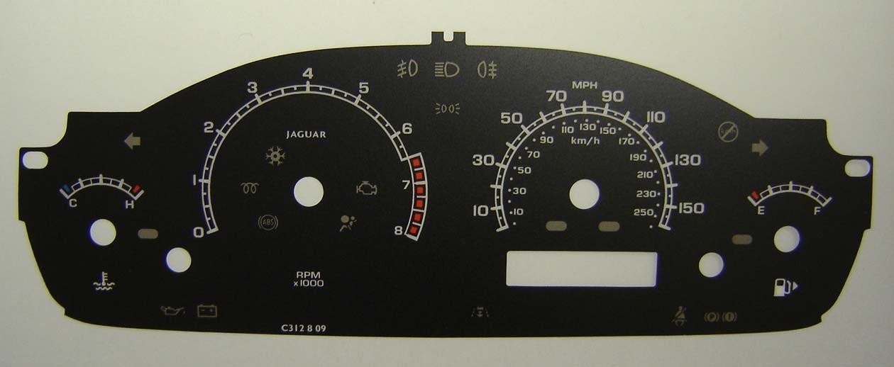 X-TYPE MPH DIAL CONVERSION