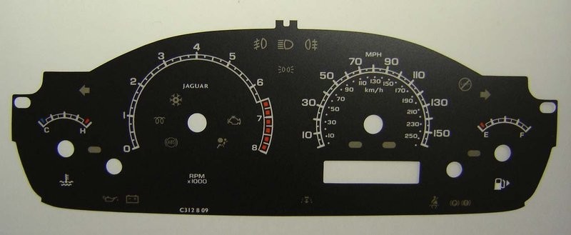 X-TYPE MPH DIAL CONVERSION