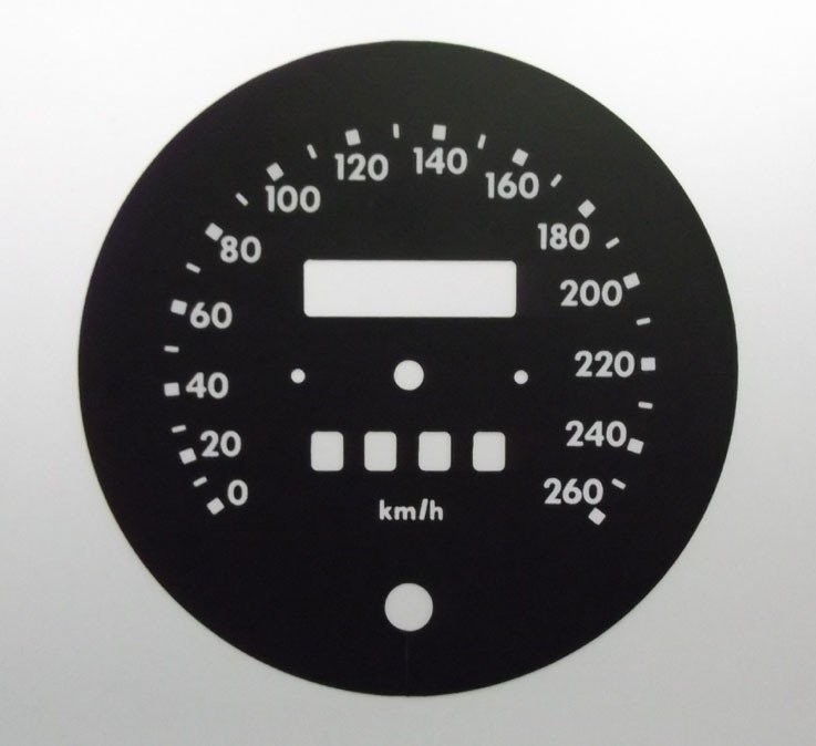 XJS KMH DIAL CONVERSION