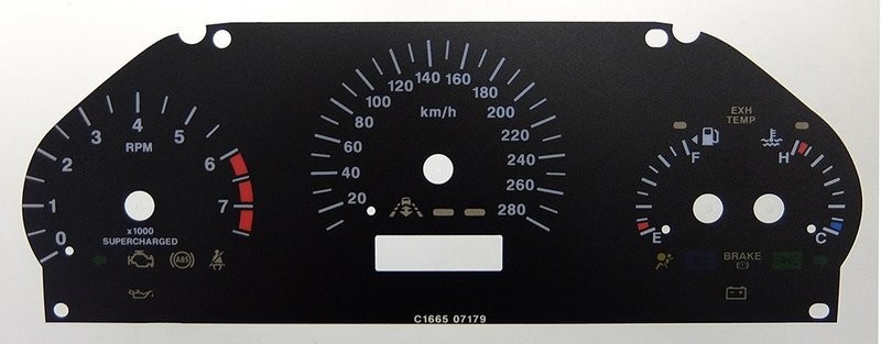 XJ / XK KMH DIAL CONVERSION