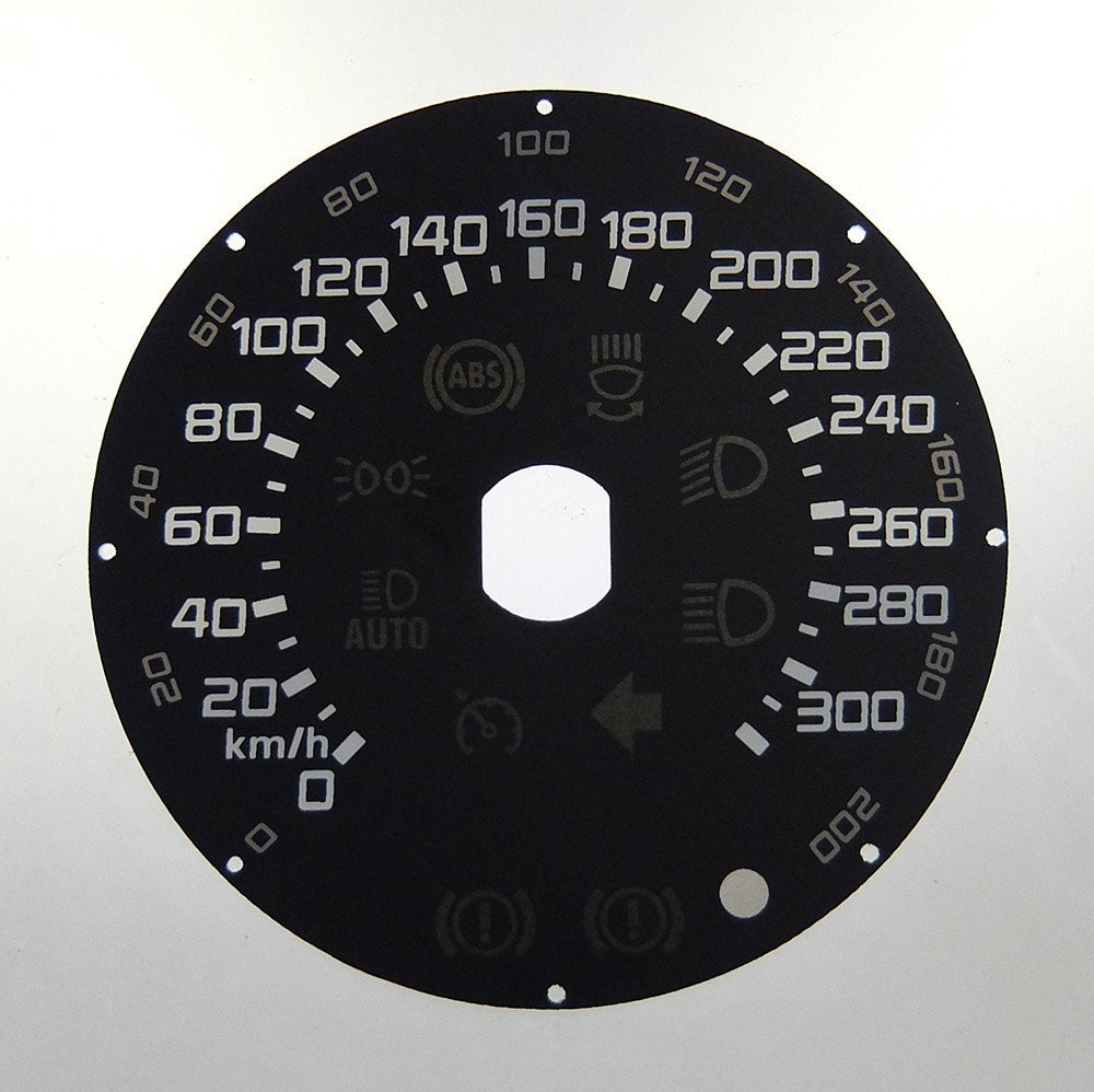 F-TYPE KMH DIAL CONVERSION
