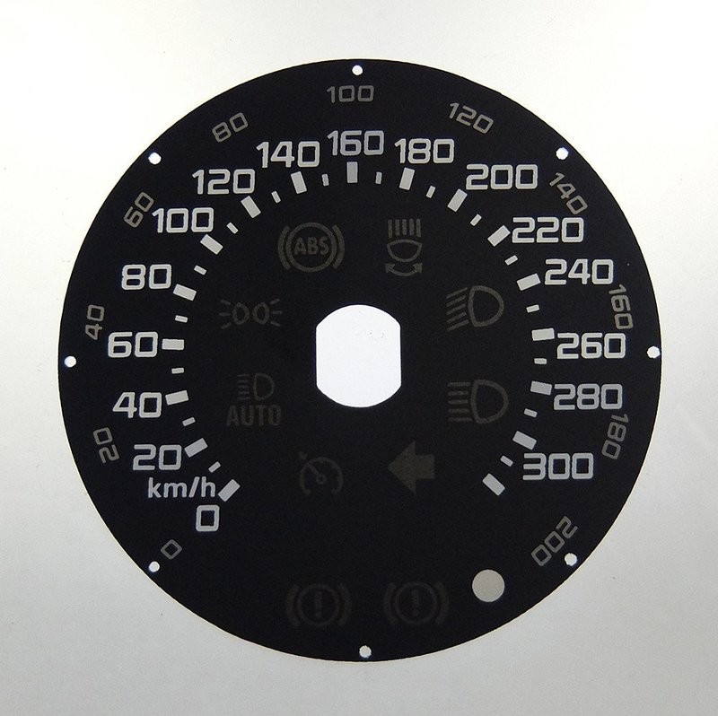 F-TYPE KMH DIAL CONVERSION