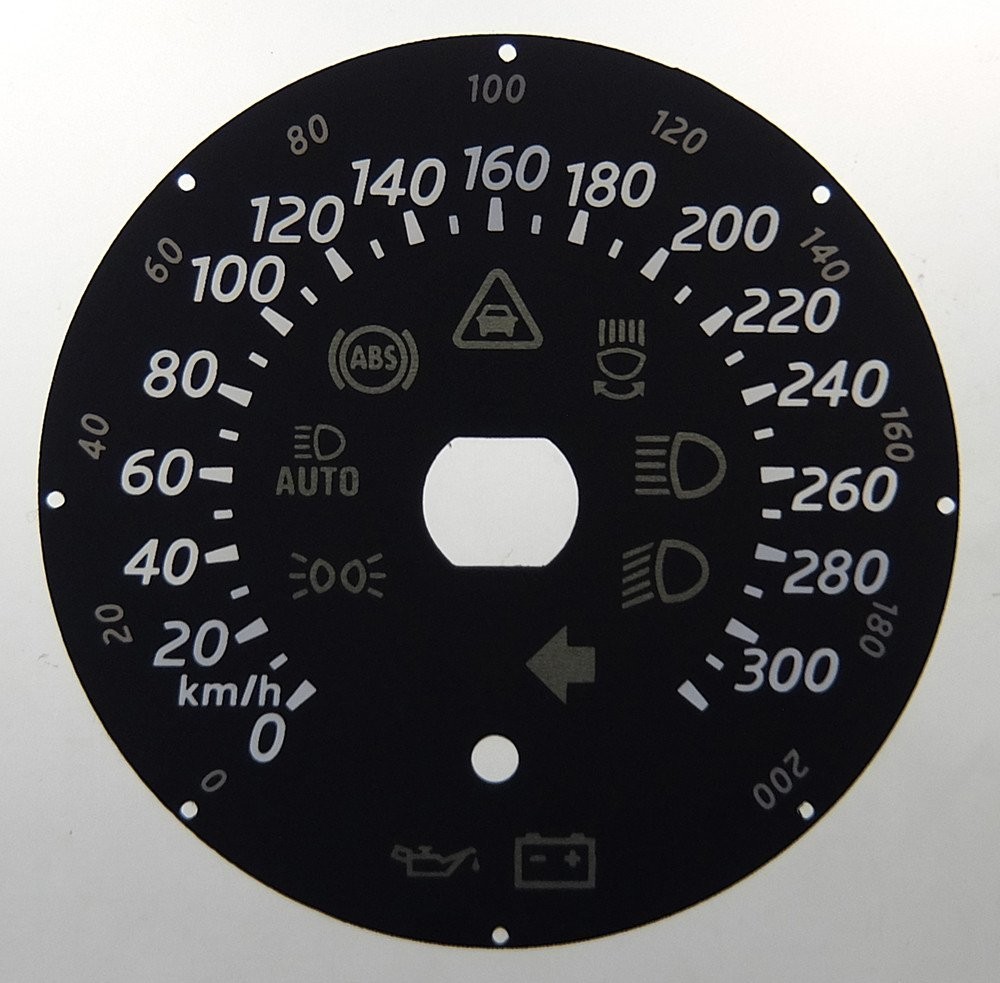 F-TYPE KMH DIAL CONVERSION