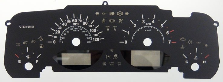 WRANGLER MPH DIAL CONVERSION