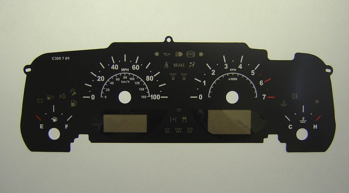 WRANGLER MPH DIAL CONVERSION