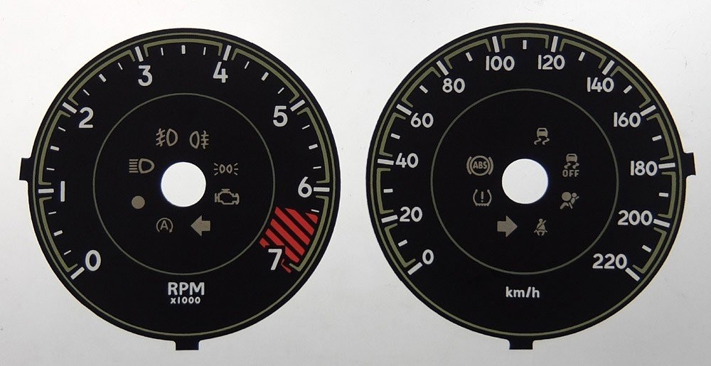 CHEROKEE KMH DIAL CONVERSION