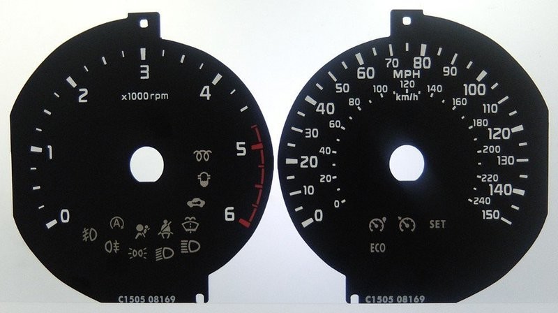 CARENS MPH DIAL CONVERSION