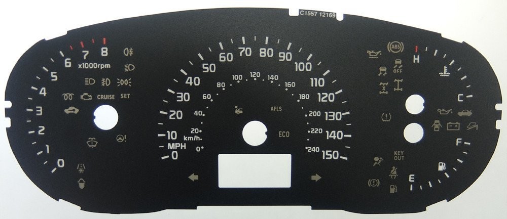 CERATO MPH DIAL CONVERSION