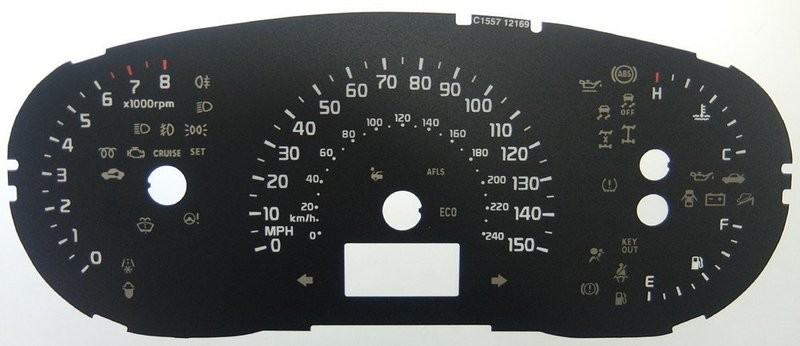 CERATO MPH DIAL CONVERSION