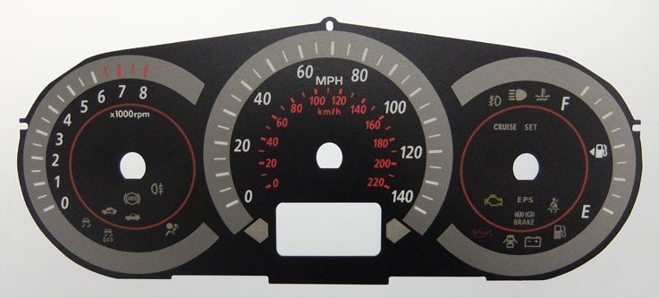 CERATO MPH DIAL CONVERSION