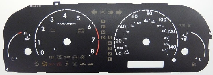 OPIRUS MPH DIAL CONVERSION
