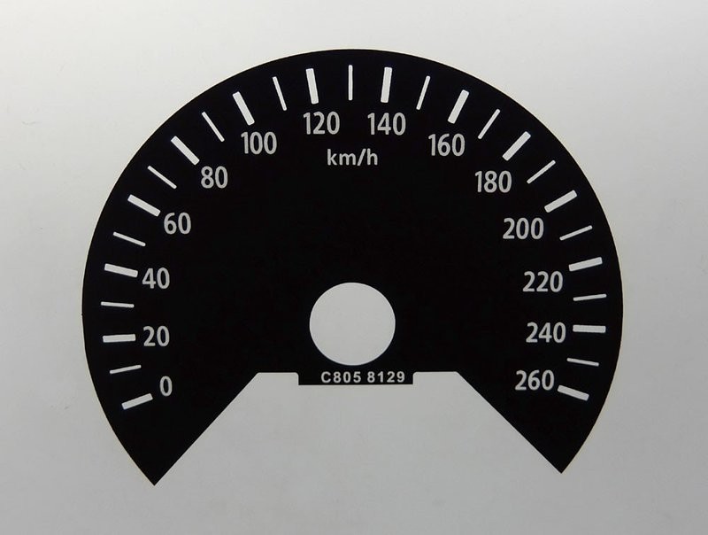 OPTIMA KMH DIAL CONVERSION