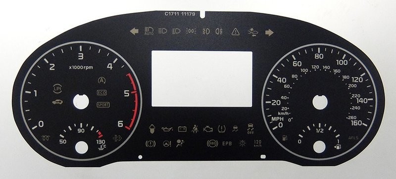 OPTIMA DIESEL MPH DIAL CONVERSION