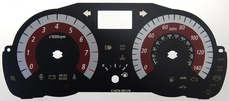 RIO MPH DIAL CONVERSION